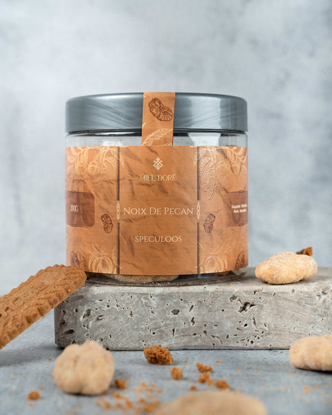 Noix de Pécan enrobées au Spéculos - 100g